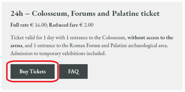 How to buy Colosseum Palatine Ticket